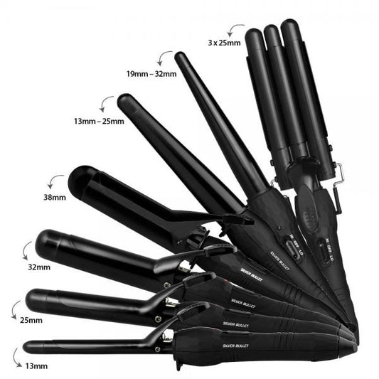 Silver Bullet City Chic Tong Black 13MM Silver Bullet