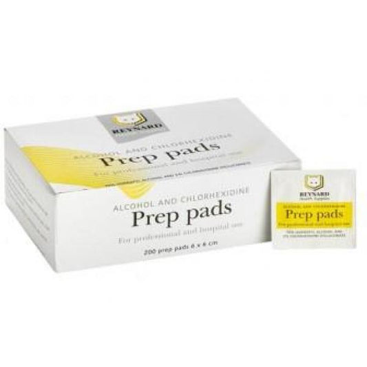 Reynard Alcohol And Chlorexidine Prep Pads 200 Pack Reynard Health