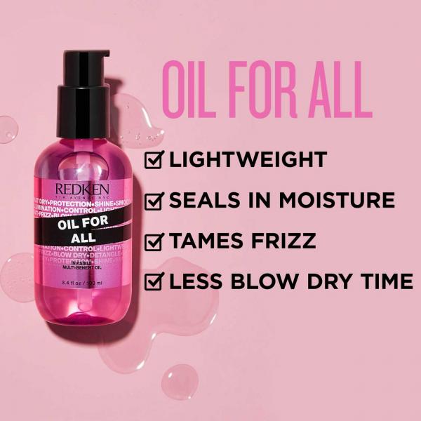 Redken Oil For All Invisible Multi Benefit Weightless Oil 100ML Redken