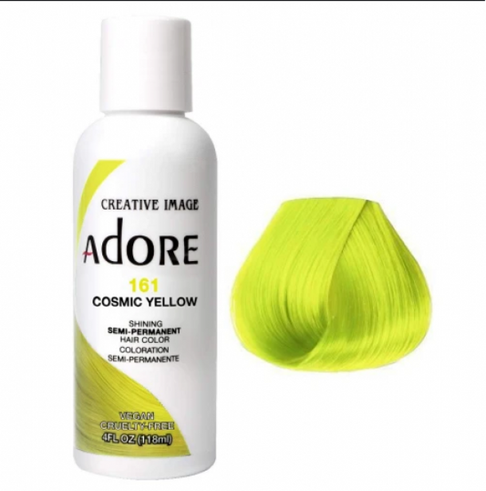 Adore Plus Semi Permanent Hair Color Cosmic Yellow 118ML Adore