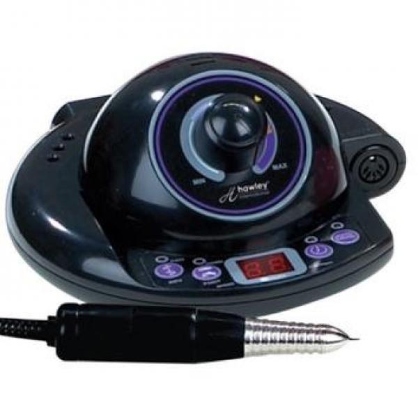 Hawley Space Nail Drill Black Electric File System 35000 RPM Hawley