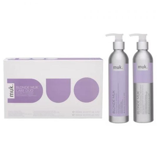 Muk Duo Blonde Contains Blonde Maintenance Shampoo 300ML And 1 Minute Treatment 200ML