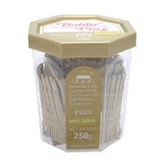 555 Bobby Pins MAT Gold 2 Inch 250GM 555