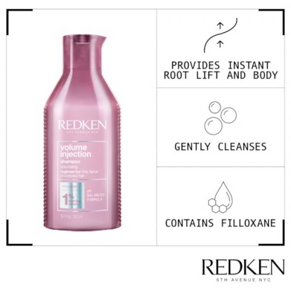 Redken Volume Injection Light Weight Volumizing Shampoo 300ML
