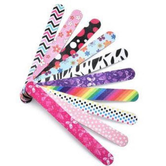 Wild File Indiana Nails Nail File Singles Fun Design Grit 180/180