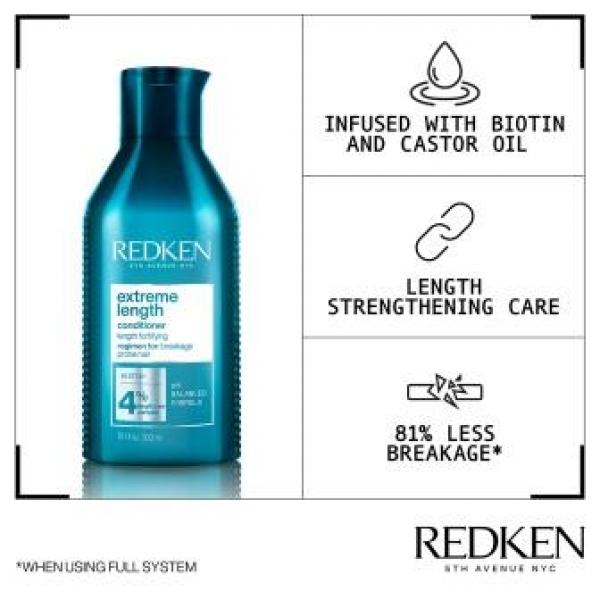Redken Extreme Length Fortifying Reinforcing Shampoo 300ML