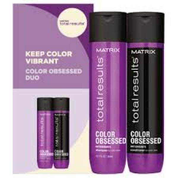 Matrix Total Results Color Obsessed Pack Contains Shampoo 300ML And Conditioner 300ML Matrix