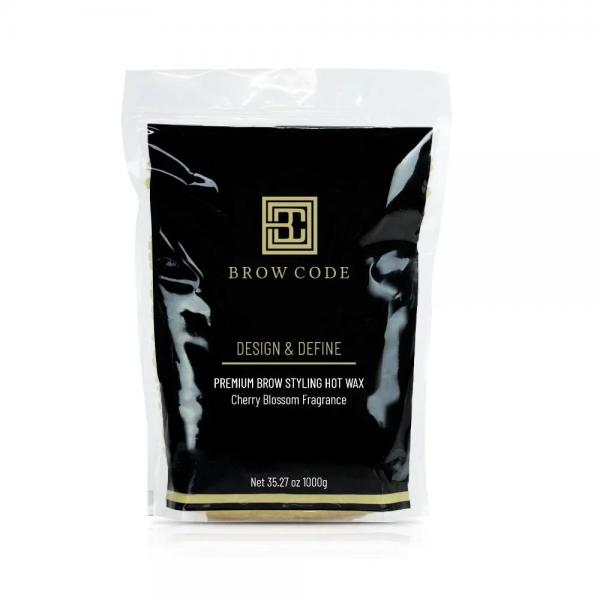 Brow Code Gold Wax Cherry Blossom Fragrance Design And Define 1000GM