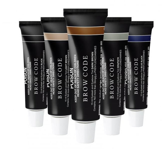 Brow Code Blue Black Eye Lash And Brow Tint 15ML
