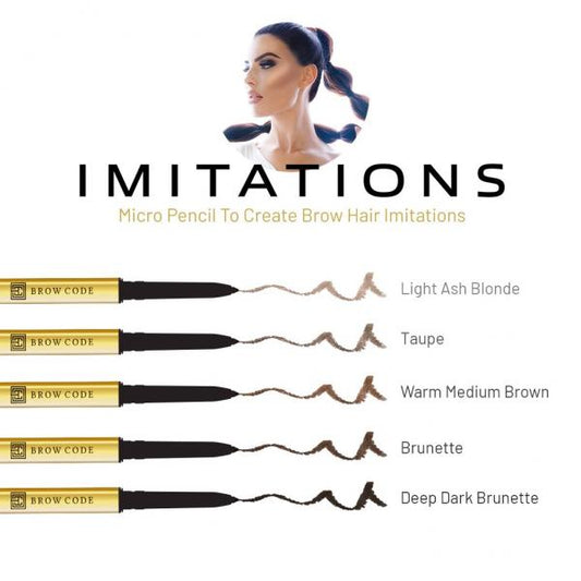 Brow Code Taupe Imitations Micro Brow Pencil 0.7GM