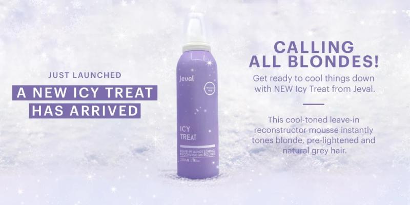 Jeval Infusions Icy Treat Leave In Blonde Toning Reconstructor Mousse 200ML