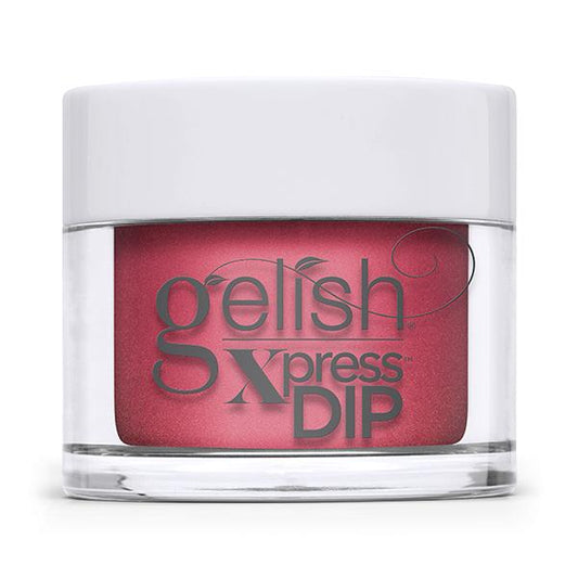 Xpress Gelish Dip Powder 222 Hip Hot Coral 43 Gram Gelish