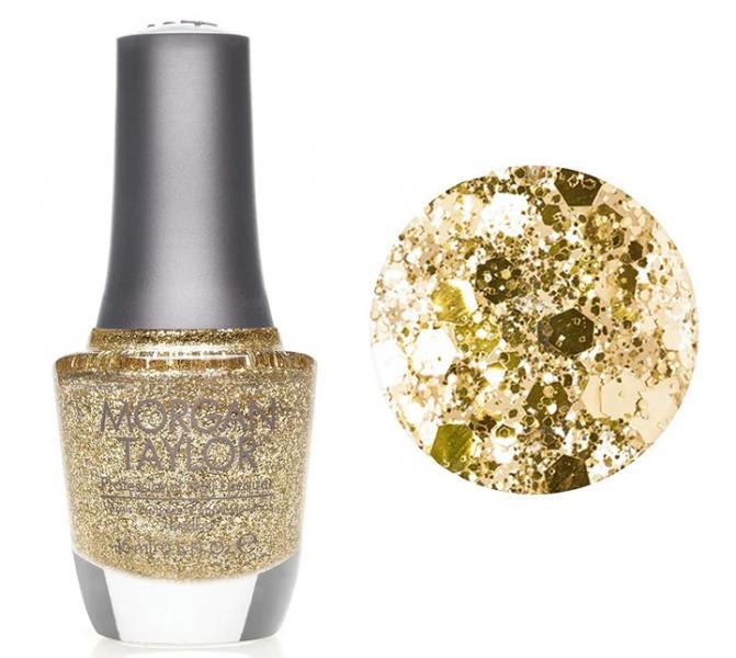 Morgan Taylor 947 All That Glitters Is Gold Nail Polish 15ML Morgan Taylor