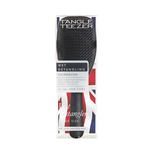 Tangle Teezer The Wet Black Large Professional Detangling Hair Brush Wet With Handle