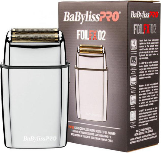 Babyliss Pro Double Chrome  Foil Shaver Rotary Motor Babyliss