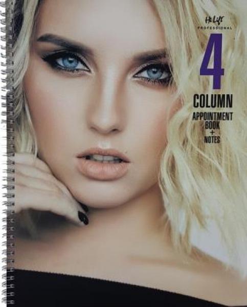 Hi Lift Appointment Book Four Column With Notes Hi Lift
