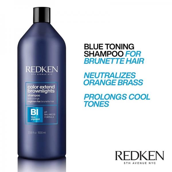 Redken Color Extend Brown Lights Anti Orange Shampoo 1000ML Redken