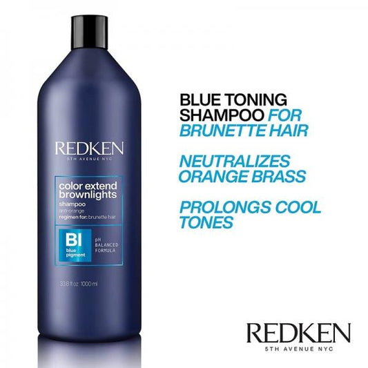 Redken Color Extend Brown Lights Anti Orange Shampoo 1000ML Redken