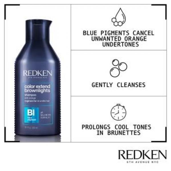 Redken Color Extend Brown Lights Anti Orange Shampoo 300ML Redken