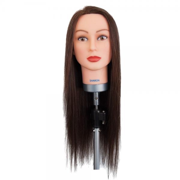 Mannequin Sharon Brown 100% Human Hair Approx 60CM Extra Long Dateline