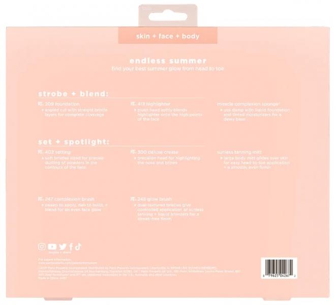 Real Techniques RT 4267 Endless Summer Brush Kit Six Pieces