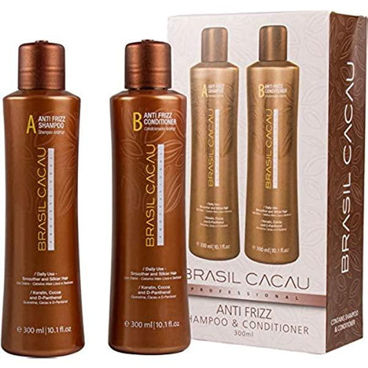 Brasil Cacau Duo Anti Frizz Shampoo 300ML And Conditioner 300ML