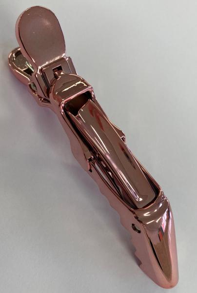 Finishing Touch Wangaratta Rose Gold Croc Clips Four Pack
