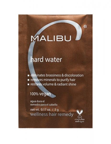 Malibu C Hard Water Wellness Eliminates Discoloration Restores Volume And Radiant Shine 5GM Malibu C