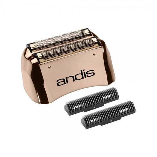 Andis Rose Gold Replacement Foil And Blade Top For Profoil Lithium Shaver Andis