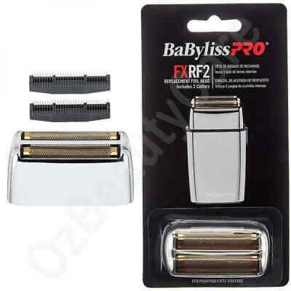 Babyliss Pro Silver Blade And Foil Head Replacement Duo FXRF2