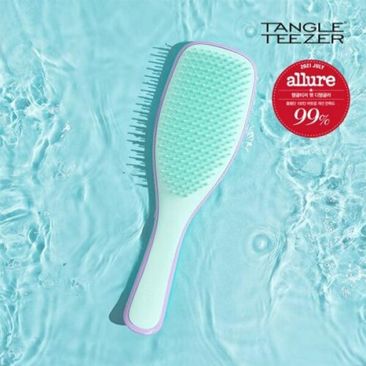 Tangle Teezer The Wet Mint Professional Detangling Hair Brush Fine And Fragile With Handle Tangle Teezer