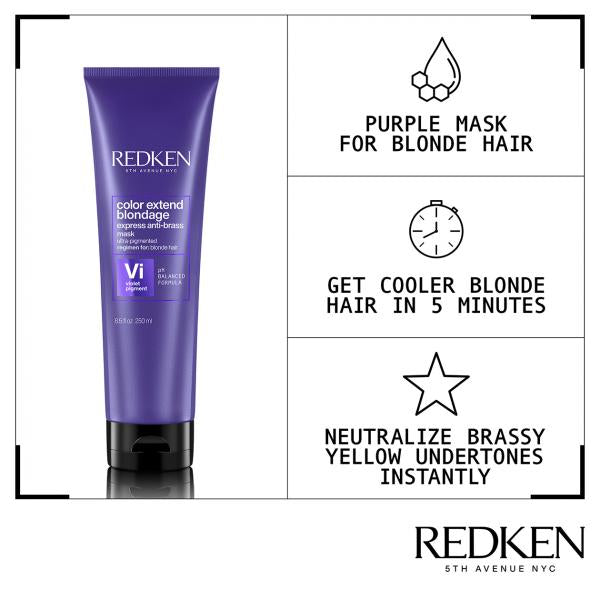 Redken Color Extend Blondage Express Mask Anti Brass VI Color Depositing 250ML Redken