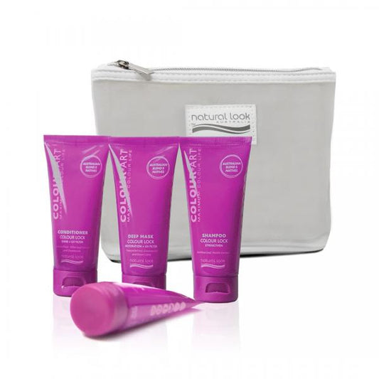 Natural Look Colour Art Maximum Colour Life Travel Pack In Mesh Handy Bag 240ML Artav