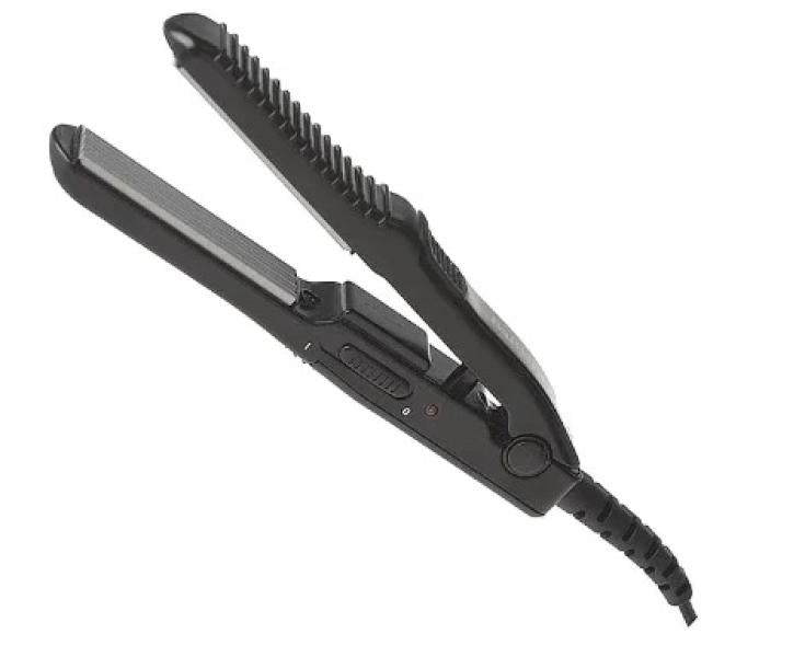 Babyliss Pro Black Mighty Mini Crimper Ceramic Titanium Technology 210 Degrees Includes Heat Proof Pouch Babyliss