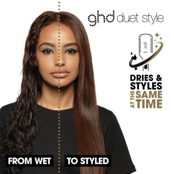 GHD DUET Syle Hot Air Styler Two In One Black