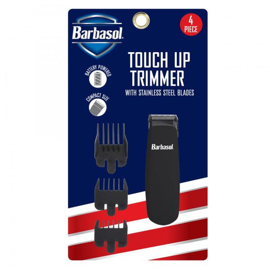 Barbasol USA Touch Up Trimmer With Stainless Steel Blades Four Piece 2 Years Warranty Barbasol
