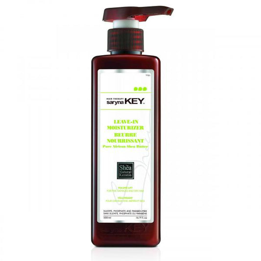 Saryna KEY Volume Lift Leave In Cream Moisturizer With African Shea Butter Natural Keratin 500ML Saryna KEY