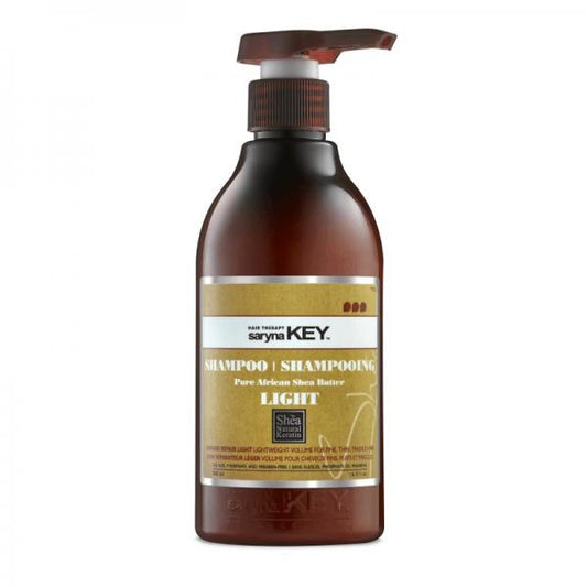 Saryna KEY Damage Light Shampoo With African Shea Butter Natural Keratin 500ML Saryna KEY