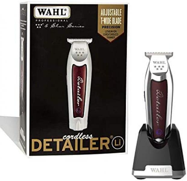 Wahl Cordless Detailer Trimmer Li With Charging Stand And Tool Set