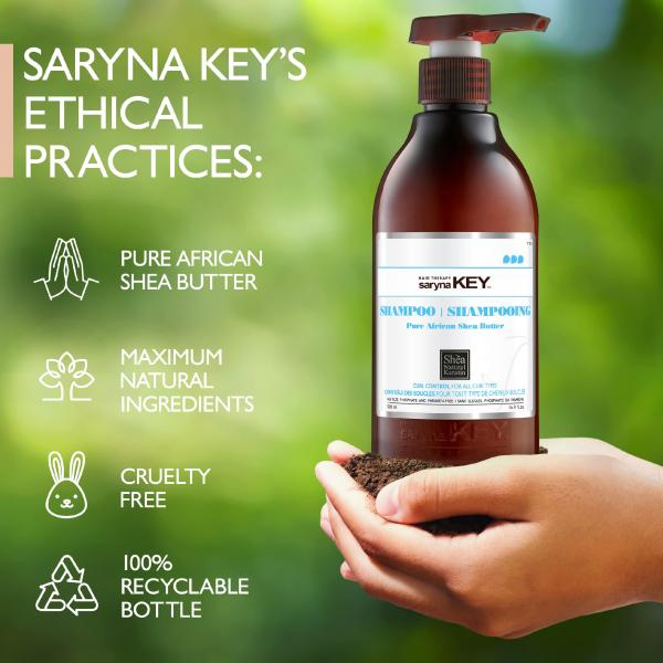 Saryna KEY Curl Control Shampoo With African Shea Butter Natural Keratin 500ML Saryna KEY