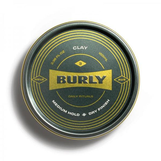Burly Daily Rituals Clay Medium Hold Dry Finish 100ML Burly