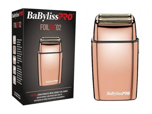 Babyliss Pro Double Rose Gold  Foil Shaver Rotary Motor Babyliss