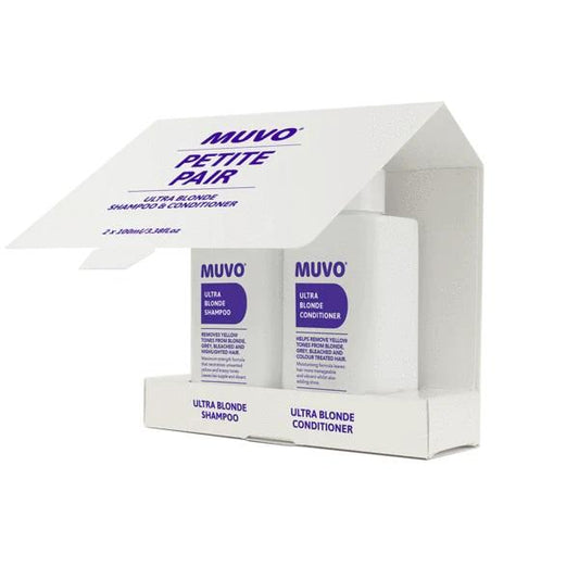 Muvo Petite Pair Ultra Blonde Shampoo And Conditioner 200ML Muvo