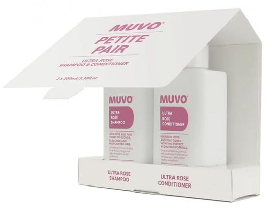 Muvo Petite Pair Ultra Rose Shampoo And Conditioner 200ML Muvo