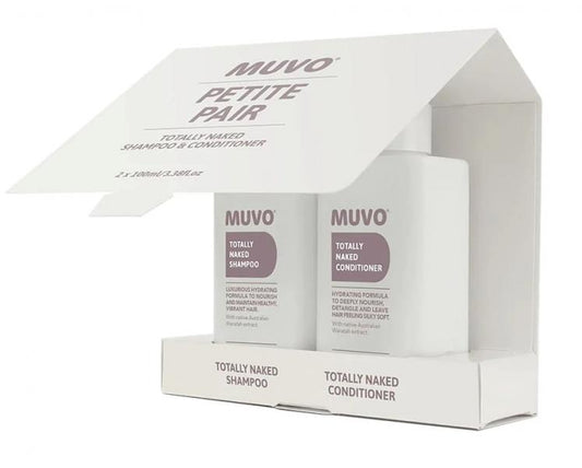 Muvo Petite Pair Totally Naked Shampoo And Conditioner 200ML Muvo