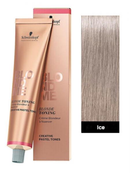 Schwarzkopf BlondMe Bleach And Tone Create ICE Additive In One Step 60ML BlondMe