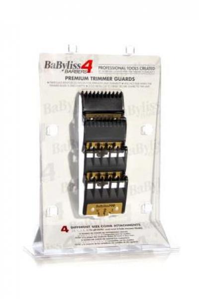 Babyliss Pro Barbers 4 Premium Trimmer Guards Metal Clip Babyliss