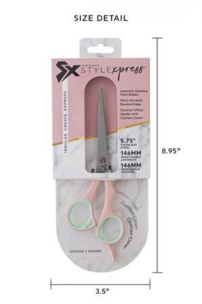 Style Xpress Goodie 2 Scissor Shear 5.75 Inch Style Xpress