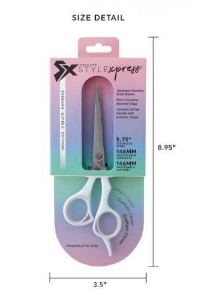 Style Xpress Minimalistic Mod Scissor Shear 5.75 Inch Style Xpress