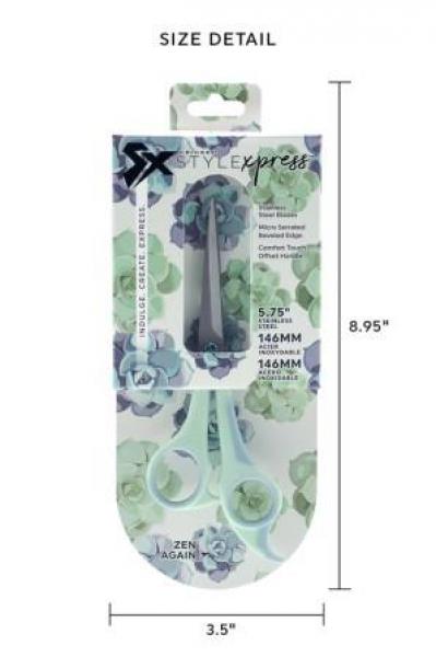 Style Xpress Zen Again Scissor Shear 5.75 Inch Style Xpress